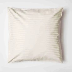 540TC Hotel Suite Satin Stripe Continental Pillowcase Ivory