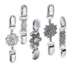 5pcs Alloy Sweater Clip Retro Cardigan Clips Cardigan Sweater Clips for Women Women’s Sweater Womens Sweater Dress Cardigan Chain Shirt Alloy Material Miss Shawl Collar Button 5pcs Alloy Sweater Clip Retro Cardigan Clips Cardigan Sweater Clips for Women Women’s Sweater Womens Sweater Dress Cardigan Chain Shirt Alloy Material Miss Shawl Collar Button