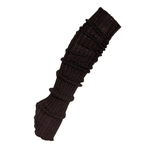 60cm BLACK Stirrup Leg Warmers