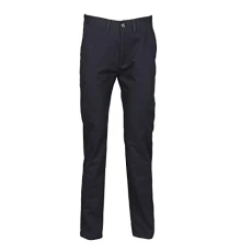65/35 Flat Fronted Chino Trousers Navy 40l 65/35 Flat Fronted Chino Trousers Navy 40l