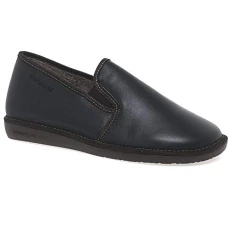 663 Full Leather Slipper 45 EU Negro/Black 663 Full Leather Slipper 45 EU Negro/Black