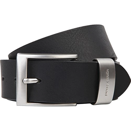 70007 40 mm Wide Black or Brown Leather Belt, Größe/Size:115, Color:black