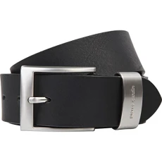 70007 40 mm Wide Black or Brown Leather Belt, Größe/Size:85, Color:black 70007 40 mm Wide Black or Brown Leather Belt, Größe/Size:85, Color:black