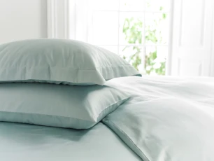 800 Thread Count Cotton Housewife Pillowcase Duckegg - Blue 800 Thread Count Cotton Housewife Pillowcase Duckegg - Blue