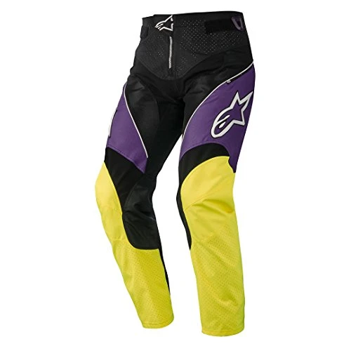 A-Line Trousers Bicycle 2 Sapphire Blue/Spicy Orange, Mens Men's, Viola - Purple/Acid Yellow