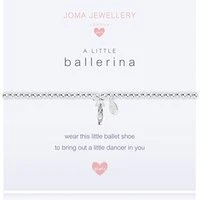 A Little Ballerina Childrens Bracelet - Silver