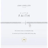 A Little Faith Bracelet - Silver