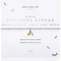 A Little Feathers Appear When Loved Ones Are Near Bracelet - Adjustable