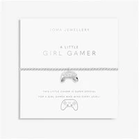 A Little Girl Gamer Bracelet - Silver