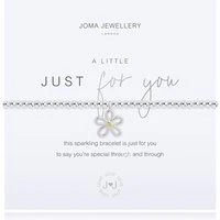 A Little Just For You Flower Bracelet - Adjustable