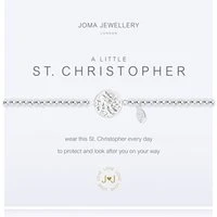 A Little St Christopher Bracelet - Silver