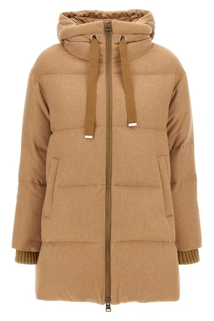 A-Shape down jacket - Beige