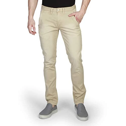 A156E_Length_34 Trousers Man Brown 35