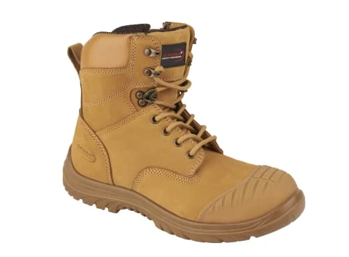 , A28-Talon Safety Boots, S3 Size-Zip Water Resistant Safety Boot, Sizes 6-14 (9, numeric_9)