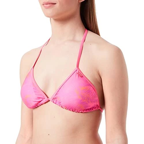 Aceana String Top Bikini, Pink Fusion Palm, XL