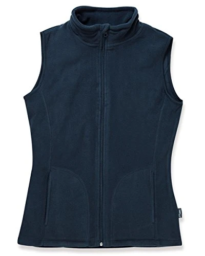 Active By  Womens Fleece Vest Blue Midnight S