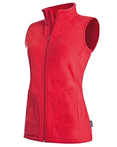 Active By  Womens Fleece Vest Scarlet Red L