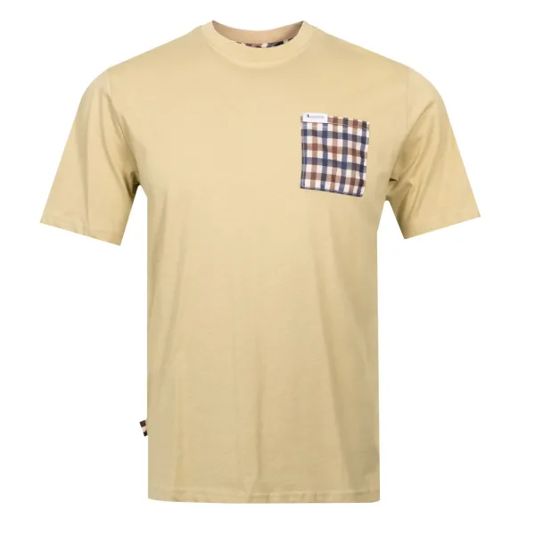 Active Club Check Pocket T Shirt