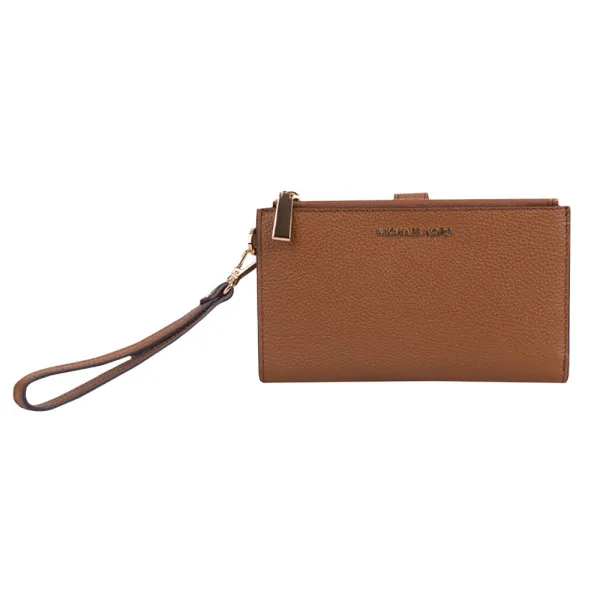 Adele Pebbled Leather Smartphone Wallet