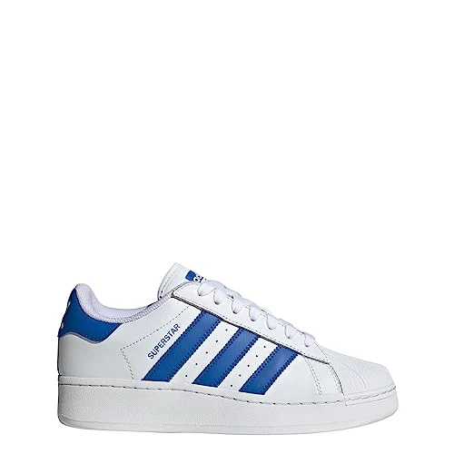 adidas Superstar XLG Shoes Men's, Cloud White/Blue/Cloud White, 11 Women/10 Men