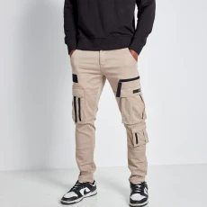 Adjustable Cuff Cargo Pants tone