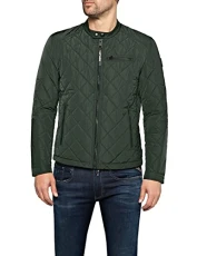 Adult M8000 .000.83110 Biker Jacket, Dark Military 432, S