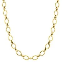 Affinity Gold Steel Long Necklace