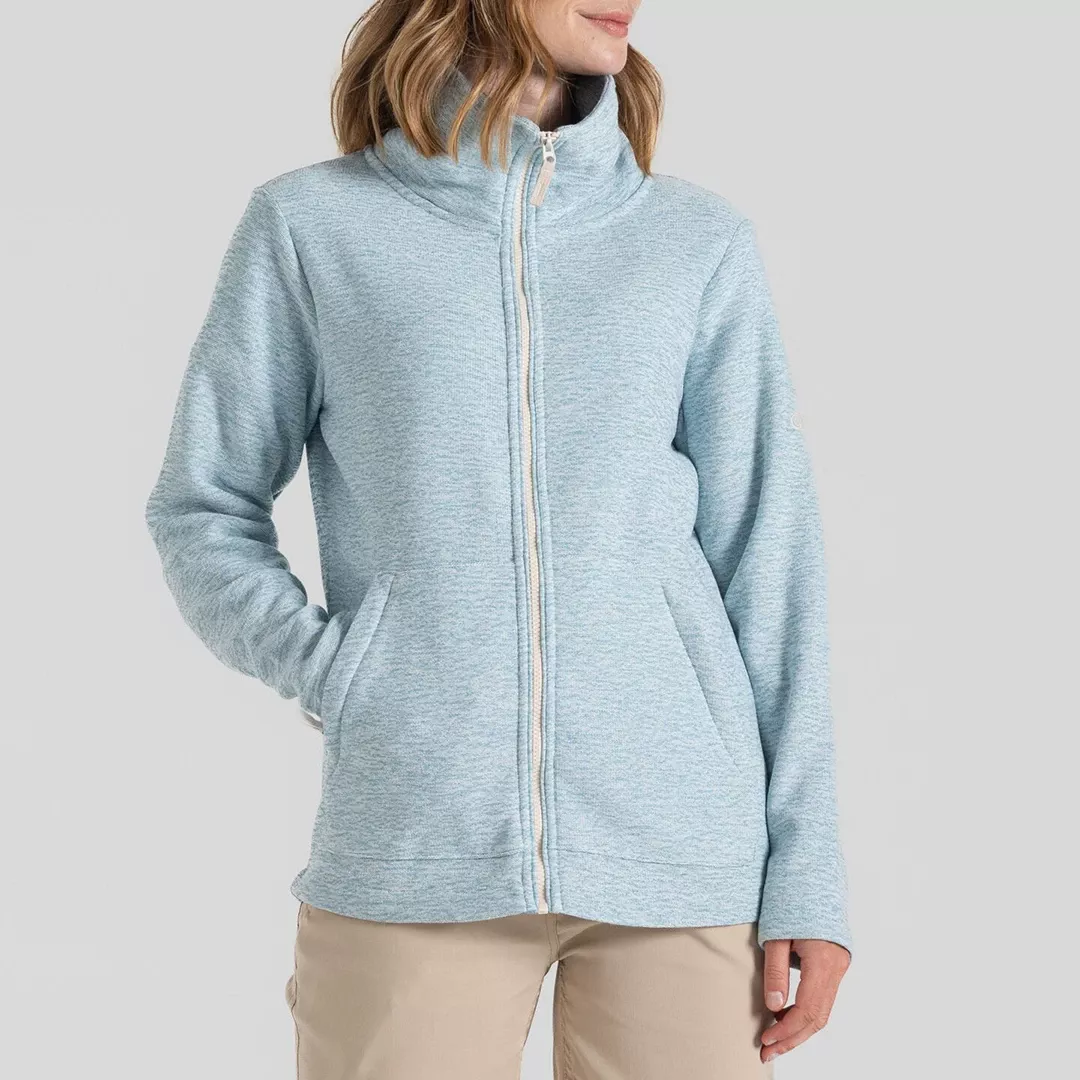 Blue Aio Full Zip Fleece