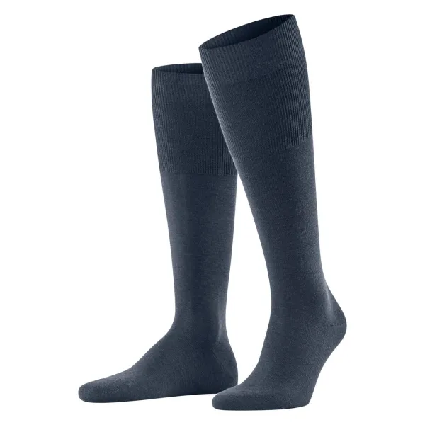 Airport Men Knee-high socks - Blue