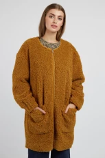 Aldora Coat ustard - Mustard