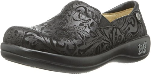 Alegria Women's Keli Professional Black Emboss Paisley 35 W EU