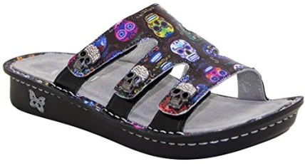 Alegria Women's Venice Sandal (41 M EU/10.5 B(M) US, Sugar Skulls) Alegria Women's Venice Sandal (41 M EU/10.5 B(M) US, Sugar Skulls)