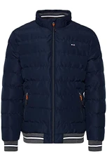 Aleksander Men's Quilted Jacket Transition Jacket with Stand-Up Collar, Navy Blazer (193923), XL