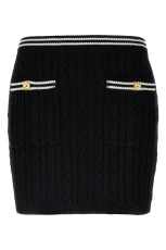 ALESSANDRA RICH Braided Skirt