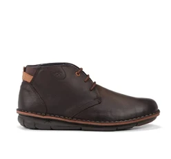 Alfa Ankle Boots/Boots Men Brown - UK:7.5 - Mid Boots Shoes