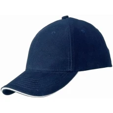 All Seasons Unisex Baseball Cap with Adjustable Metal Buckle Closure and Pre-Curved Visor, 100% Cotton, Head Circumference 56-60cm - Ocean Blue