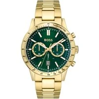 Allure Chronograph Gold Green Watch