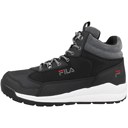 Alpha mid men Men’s Boot, black (Black/Castle Rock), 8 UK