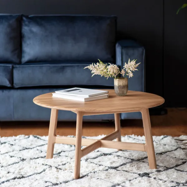 Alpine Round Coffee Table - Multi