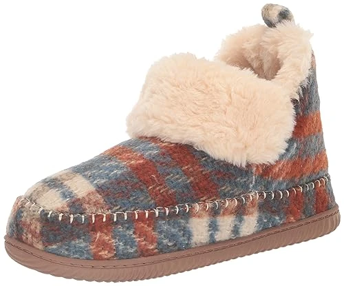 Alpine Women's Moritz Indoor/Outdoor Bootie Slipper, Warm Combo, 6/7 UK