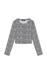 Alvagi Midnight Blue and White Floral Cardigan, Blue, 12 Years