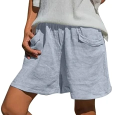 Amazon Deals of The Day UK Long Swim Pants for Women Fleece Lined Tracksuit Bottoms Women Elasticated Waist Jeans Leather Straight Leg Pants Women Amazon Warehouse Clearance UK Grey