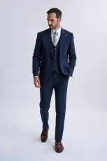 Amedeo Piece Navy Suit