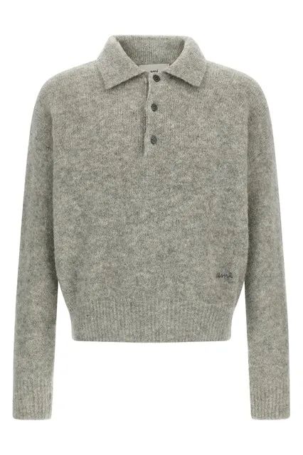 Ami polo shirt - Gray