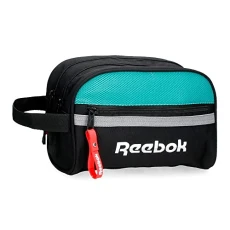 Andover Toiletry Bag Two Compartments Adaptable Black 26x16x12 cms Polyester