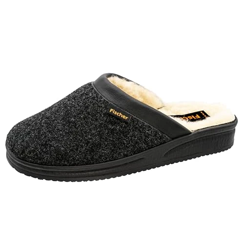 Andy, Men's Open-Back Slippers, Black (Anthrazit 205), 8.5 UK (43 EU)