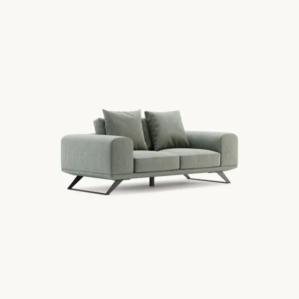 ANISTON 2 SEATS Sofa Fog