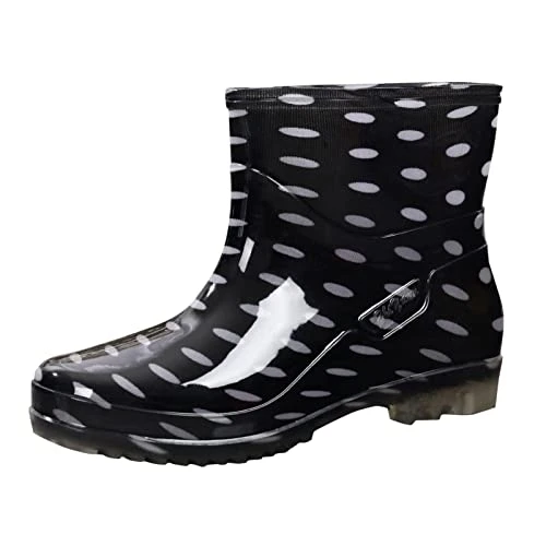 Ankle Wellies Ladies Wellington Boots Size 6 Rubber Boots for Men Uk Ladies Boots Mens Running Shoes