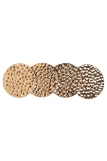 Anna Hammered Gold Hair Clip