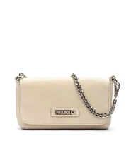 Anna WHA Leather Shoulder Bag, ivory, One Size Anna WHA Leather Shoulder Bag, ivory, One Size